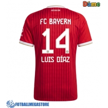 Fotballdrakt Dame Bayern Munich Luis Diaz #14 Hjemmedrakt 2026-27 Kortermet